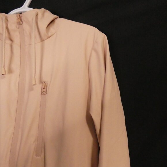 ZARA BASIC | xs - extra small | Hooded Pink Raincoat - Picture 6 of 15